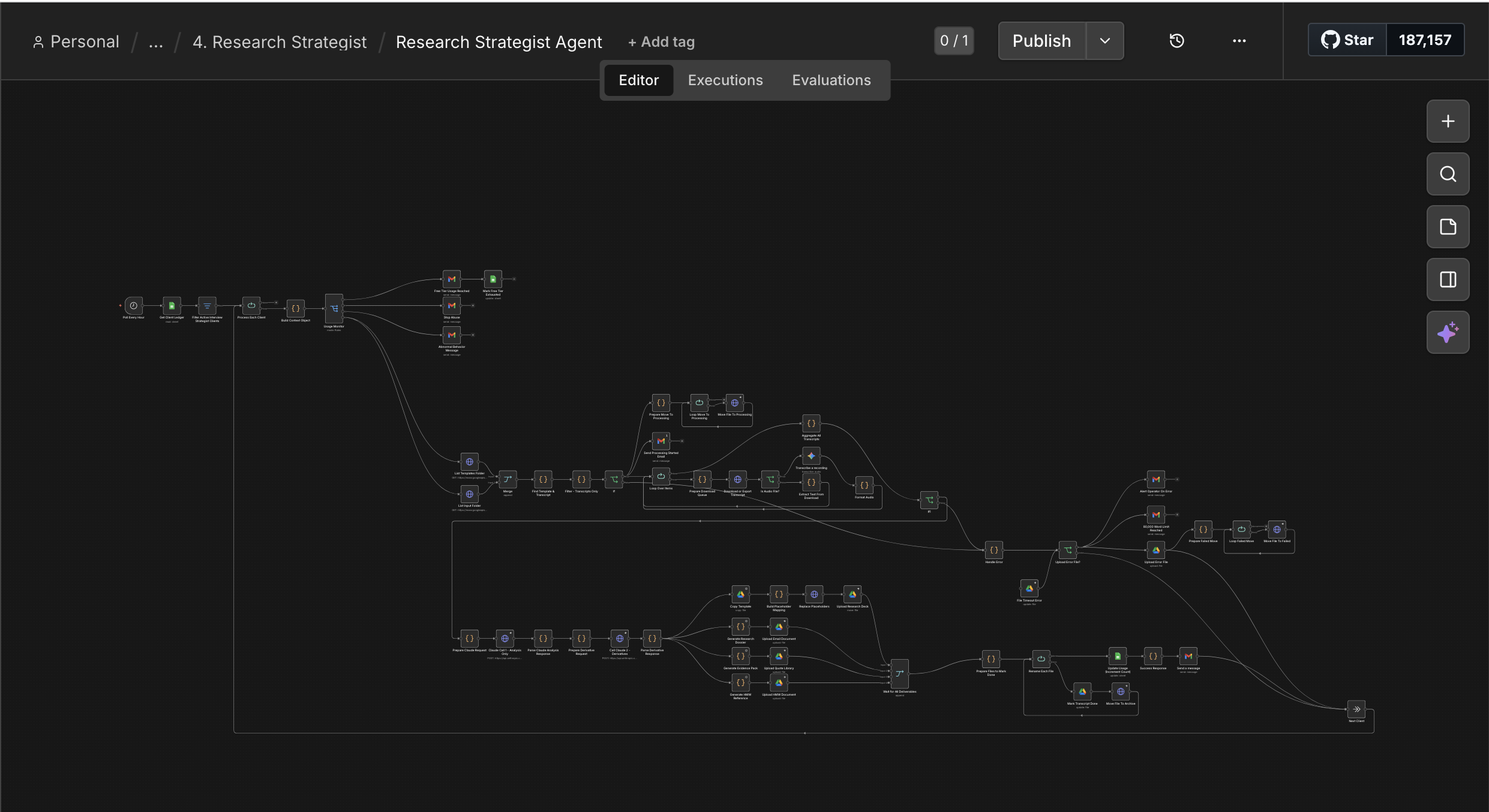 Research Strategist n8n workflow